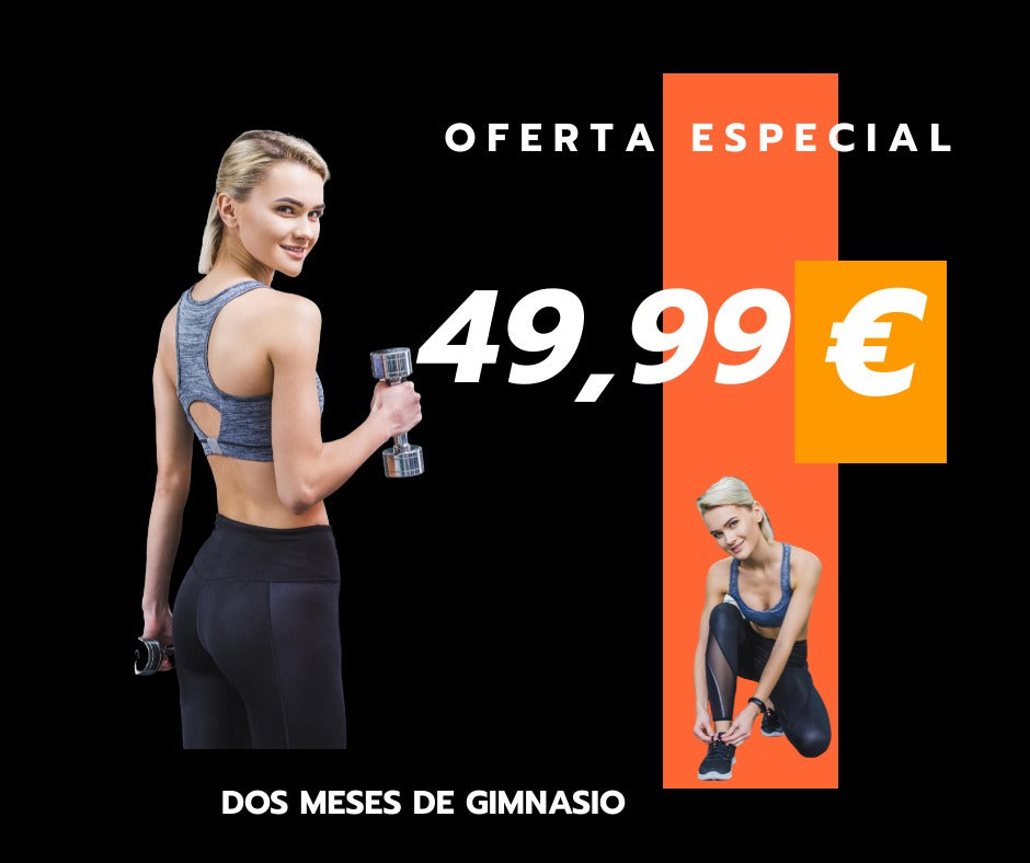 Oferta especial 2 meses de gimnasio